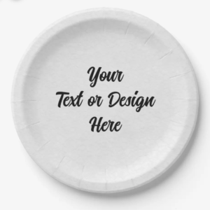 Custom Paper Plates