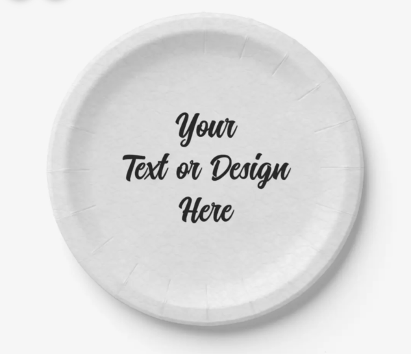 Custom Paper Plates